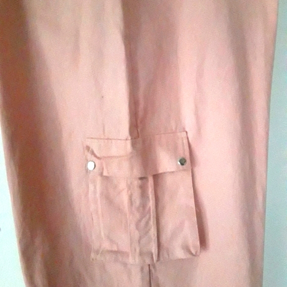 NWOT PRETTY LITTLE THING Cargo Pants Slacks Blush Pink Sz XXXL - Picture 8 of 8